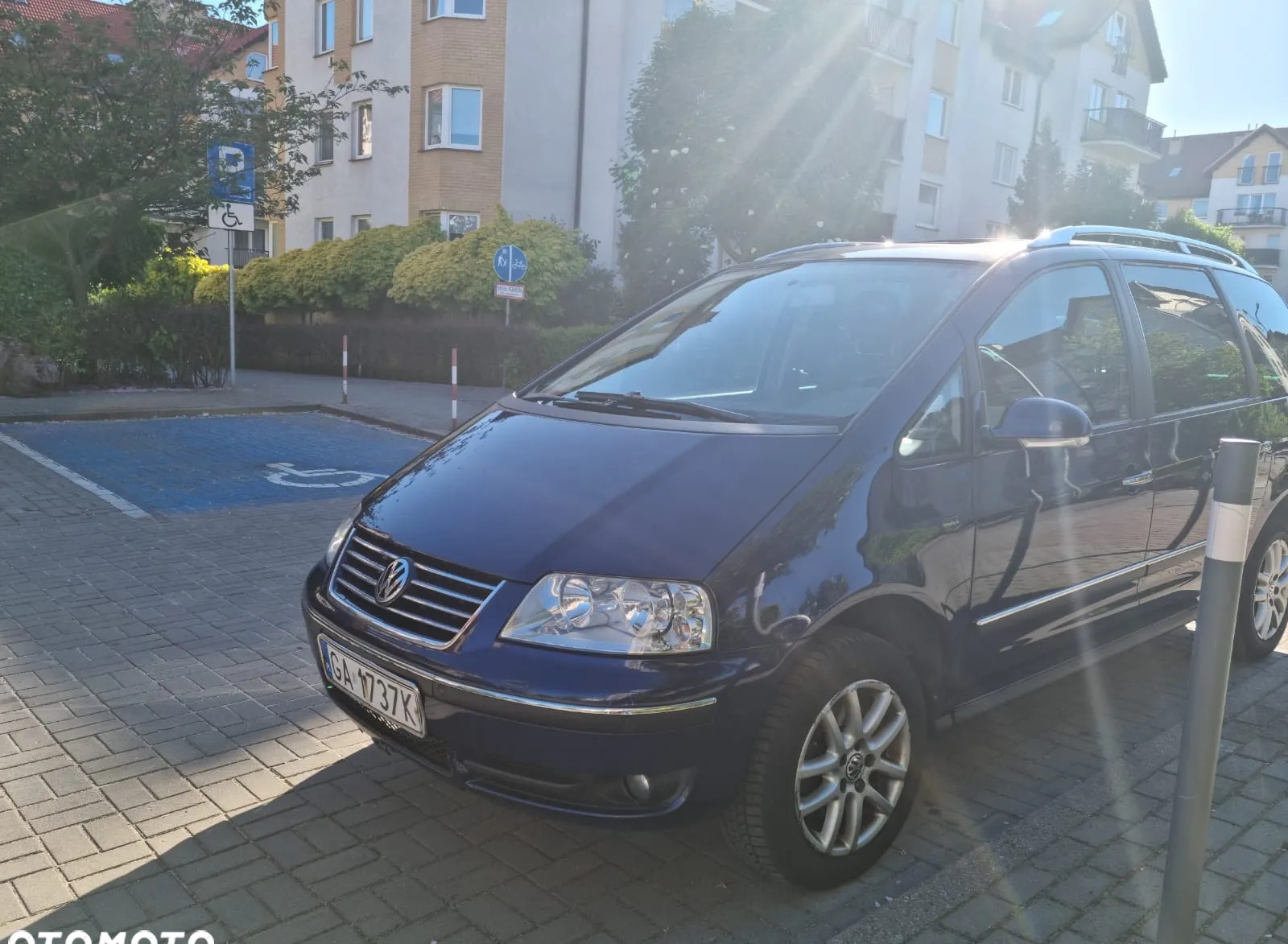 Volkswagen Sharan cena 15000 przebieg: 174000, rok produkcji 2008 z Gdynia małe 497